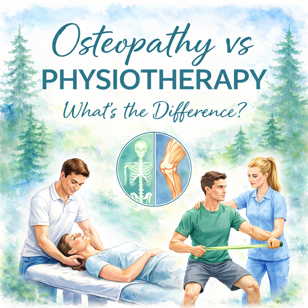 What is the Difference Between Osteopathy and Physiotherapy
