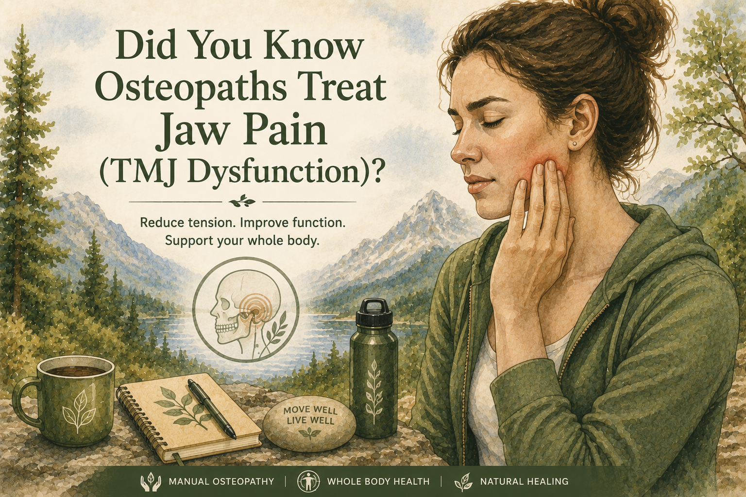 Osteopaths Treat Jaw Pain